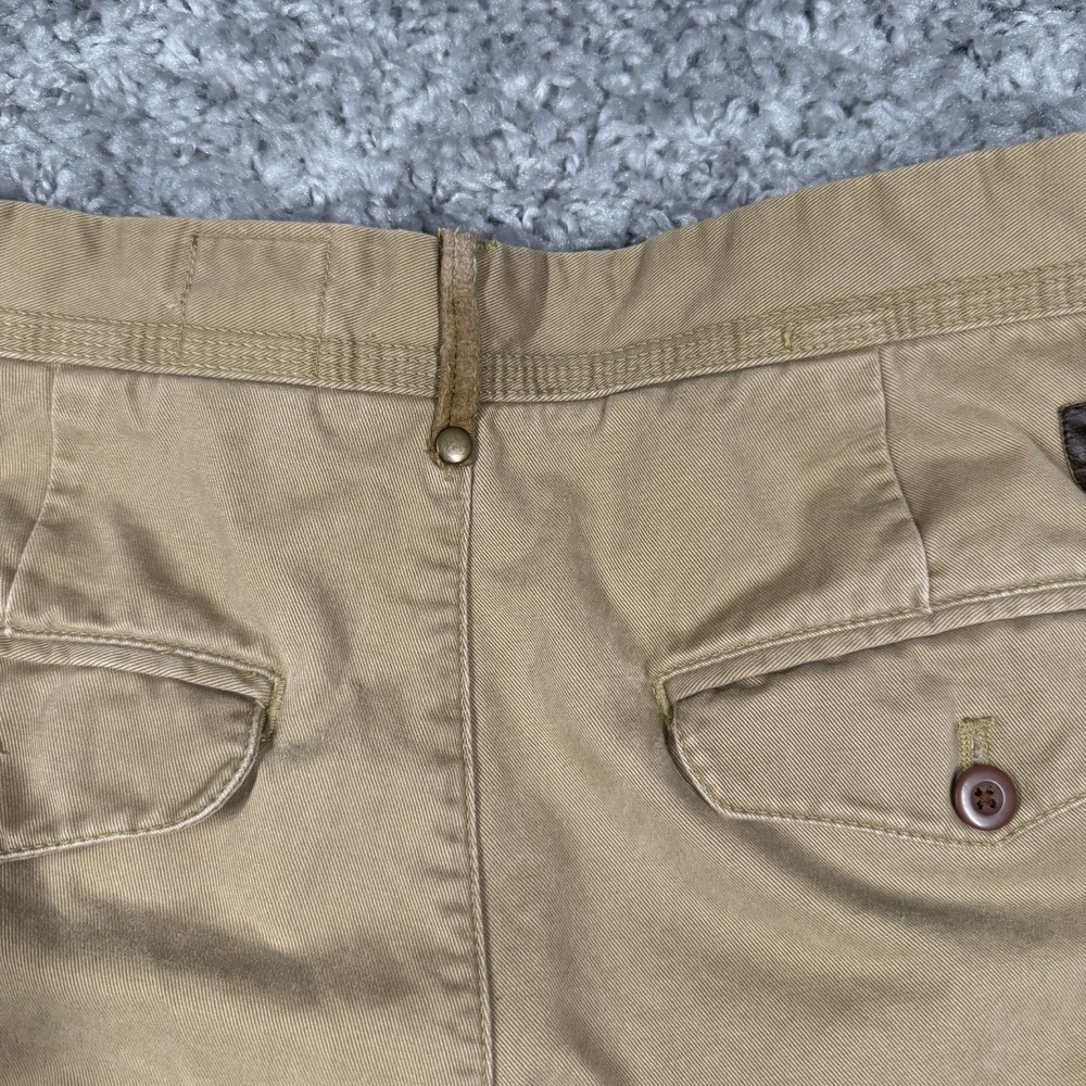 Timberland Pants Men's 32x30 Khaki Chino Flat Front Straight Fit Organic Cotton - Picture 10 of 14